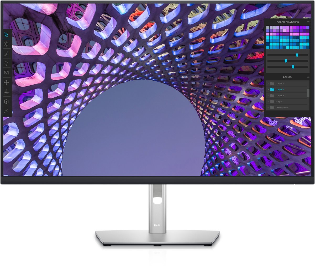 Dell p series p3223qe computer moni