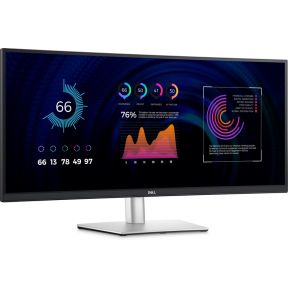 P Series P3424WE Wide Quad USB-C 90W 34.1" Monitor (Black) - afbeelding 2