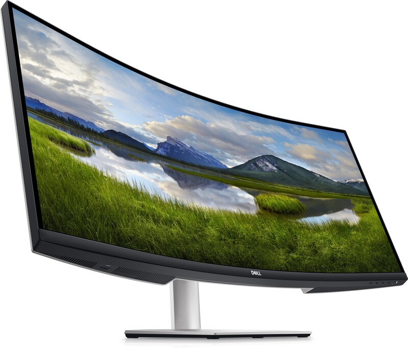 Dell s3423dwc 34 wide quad hd 100hz 2 orig - Dell S Series S3423DWC Wide Quad USB-C 34" Monitor (Black)