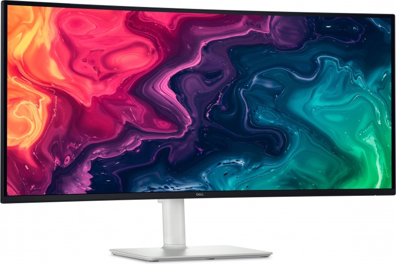 Dell s3425dw 34 2 orig - Dell Plus S3425DW Wide Quad LCD Zilver 34" Monitor (Silver)