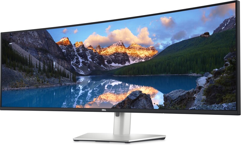 Dell ultrasharp rj 45 u4924dw 5k ip 2 orig - Dell UltraSharp U4924DW Quad USB-C 90W 49" Monitor (Black/Silver)