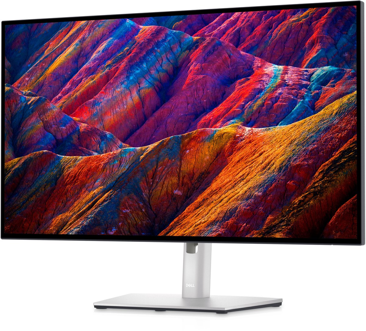 Dell ultrasharp u2723qe 4k ips blac 7 orig - Dell Ultrasharp U2723Qe 27" Monitor (zwart)