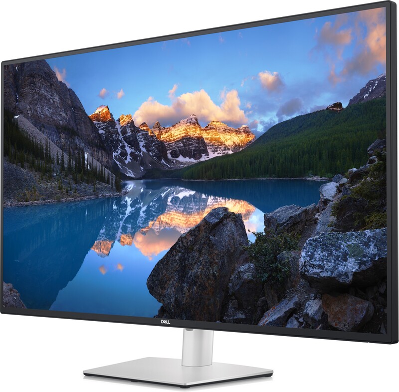 Dell ultrasharp u4323qe led display 2 orig - Dell UltraSharp U4323QE USB-C 90W 42.5" Monitor (Silver)