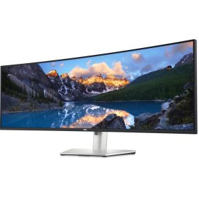 UltraSharp U4924DW Quad USB-C 90W 49" Monitor (Black/Silver) - afbeelding 2