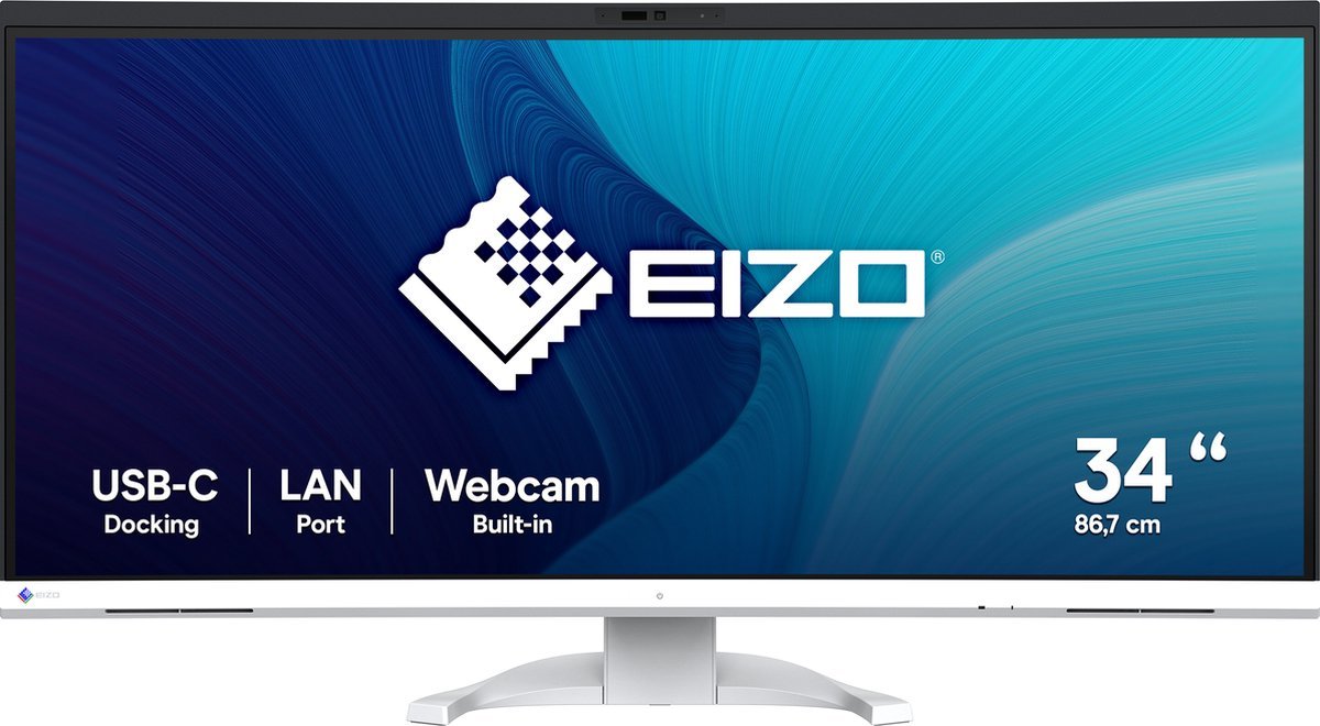 EIZO Flexscan Ev3450Xc-Wt Computer 34.1" Monitor