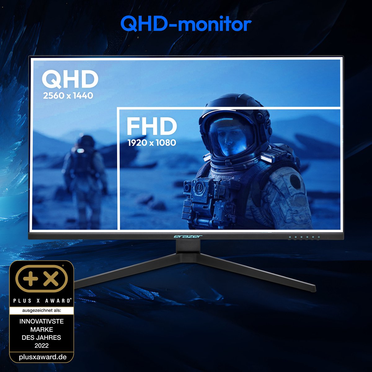Erazer Spectator X50 (Md 21732) 80Cm (32” Inch) Qhd Gaming Monitor (165Hz, - afbeelding 4