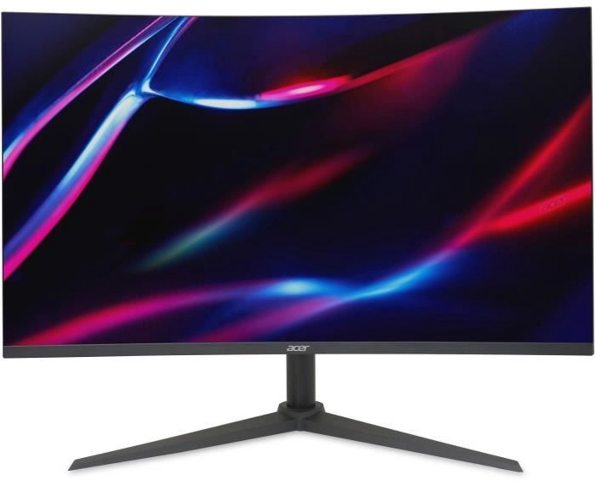 Gebogen Gebogen Gamingmonitor - Acer Nitro - 31.5 - Fhd - 240Hz - 1Ms - Hoogte Verstelbaar - Um. Jx0Ee.005