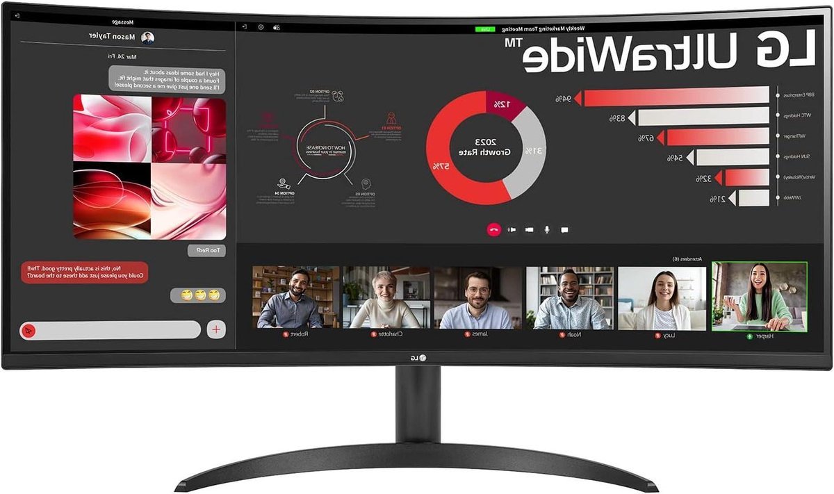 Gebogen Ultrawide 34" Monitor
