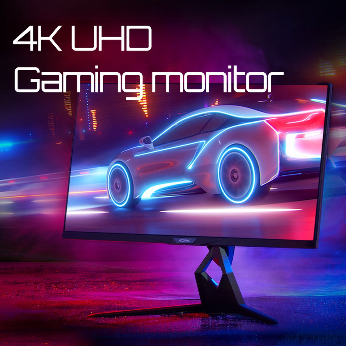 Gigabyte Aorus Fi32U - 4K Hdmi 2.1 Gaming Monitor - 32 Inch - afbeelding 5
