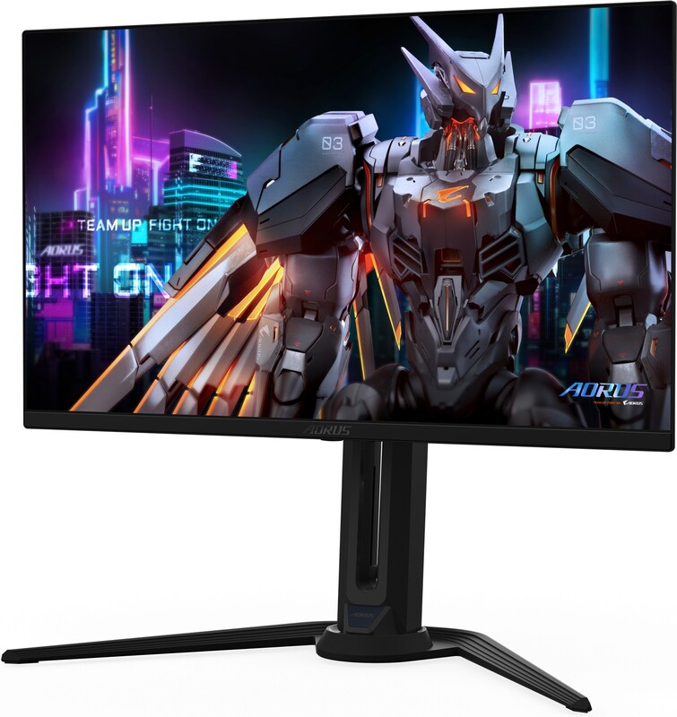 Gigabyte aorus fo27q5p 27 monitor 2 orig - Gigabyte Aorus FO27Q5P 27" Monitor (Black)