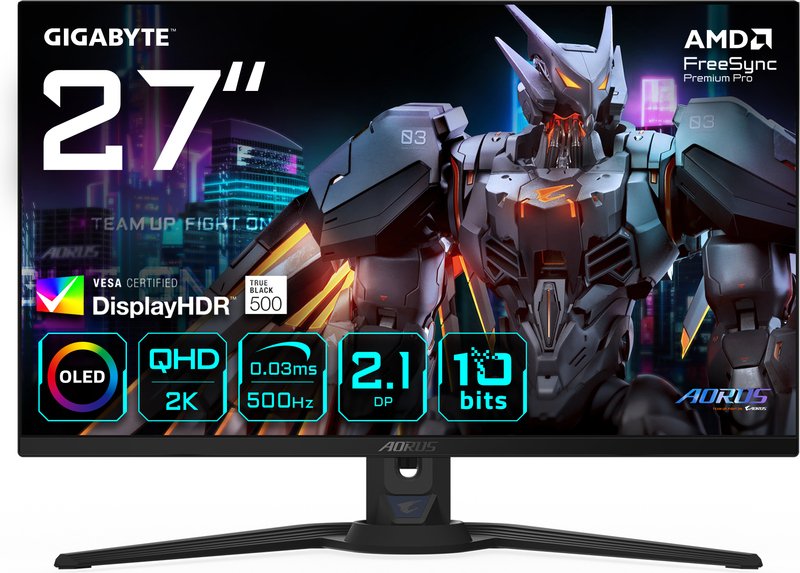 Gigabyte aorus fo27q5p 27 monitor - Gigabyte Aorus FO27Q5P 27" Monitor (Black)