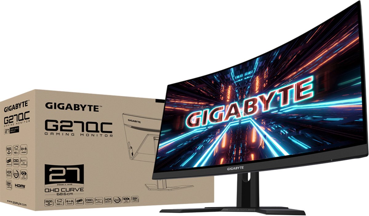 G27QC 27" Curved QHD 165Hz VA Gaming Monitor - afbeelding 3