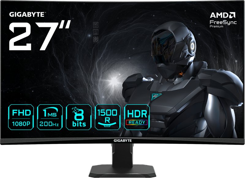 Gigabyte gs27fca 27 curved monitor - GIGABYTE GS27FCA 27" 200Hz VA Curved Gaming Monitor