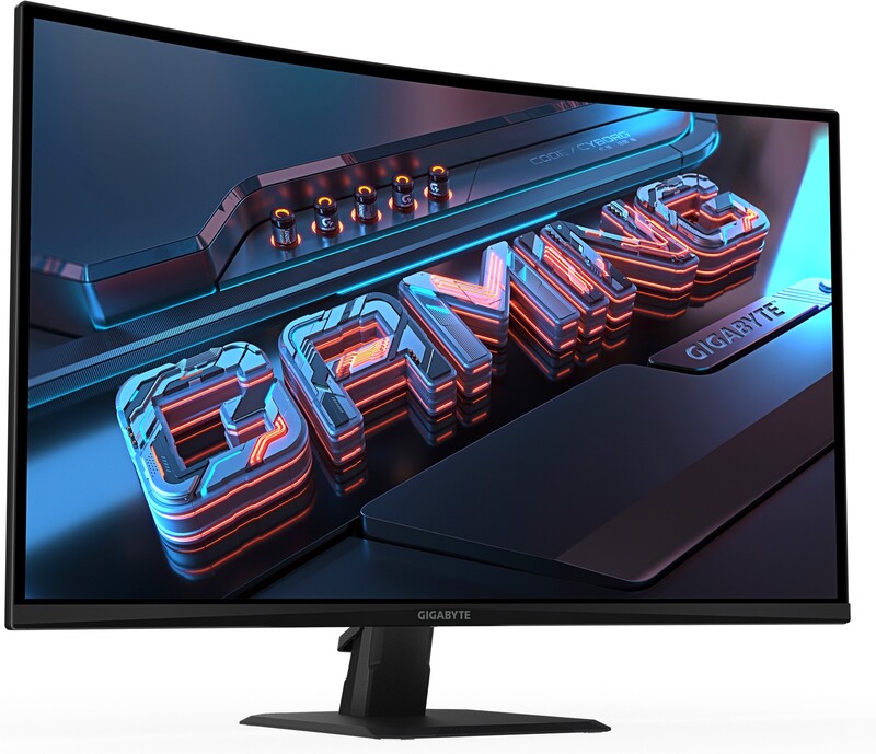 Gigabyte gs32qca 31 5 curved monitor 2 orig - GIGABYTE Gs32Qca LED 31.5" Monitor (Black)