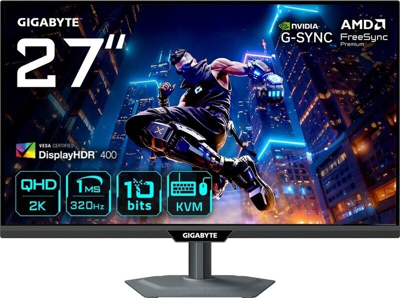 Gigabyte m27q3 27 monitor - GIGABYTE M27Q3 Quad 27" Monitor (Black)