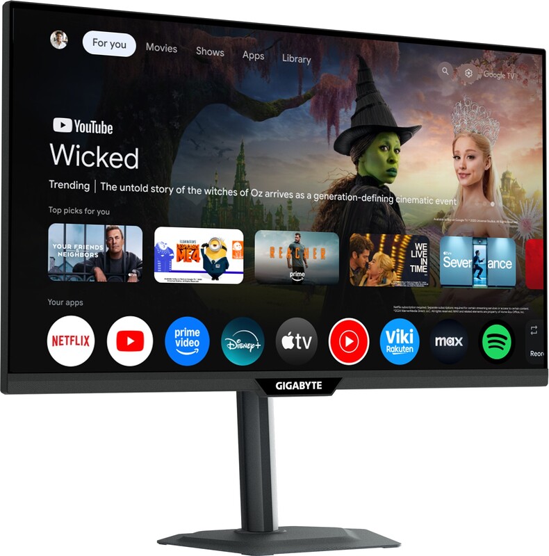 Gigabyte m27qs 27 quad hd 180hz ips 2 orig - Gigabyte M27QS 27" Monitor (Black)