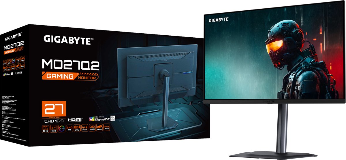 MO27Q2 27" QHD QD-OLED 240Hz Gaming Monitor - afbeelding 4