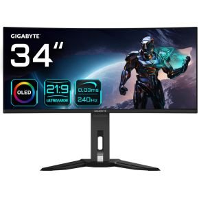 Gigabyte Gigabyte Mo34Wqc2 - Curved Ultrawide Oled Gaming Monitor - 240Hz - 34 Inch