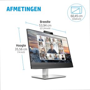 E24m G4 23.8" Monitor (Black Head) - afbeelding 8