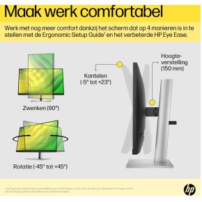 E24q G5 23.8-inch 23.8" Monitor (Black) - afbeelding 4