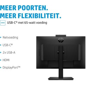 M24m 23.8 in Zwart 23.8" Monitor (Black) - afbeelding 6