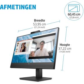 M24m 23.8 in Zwart 23.8" Monitor (Black) - afbeelding 7