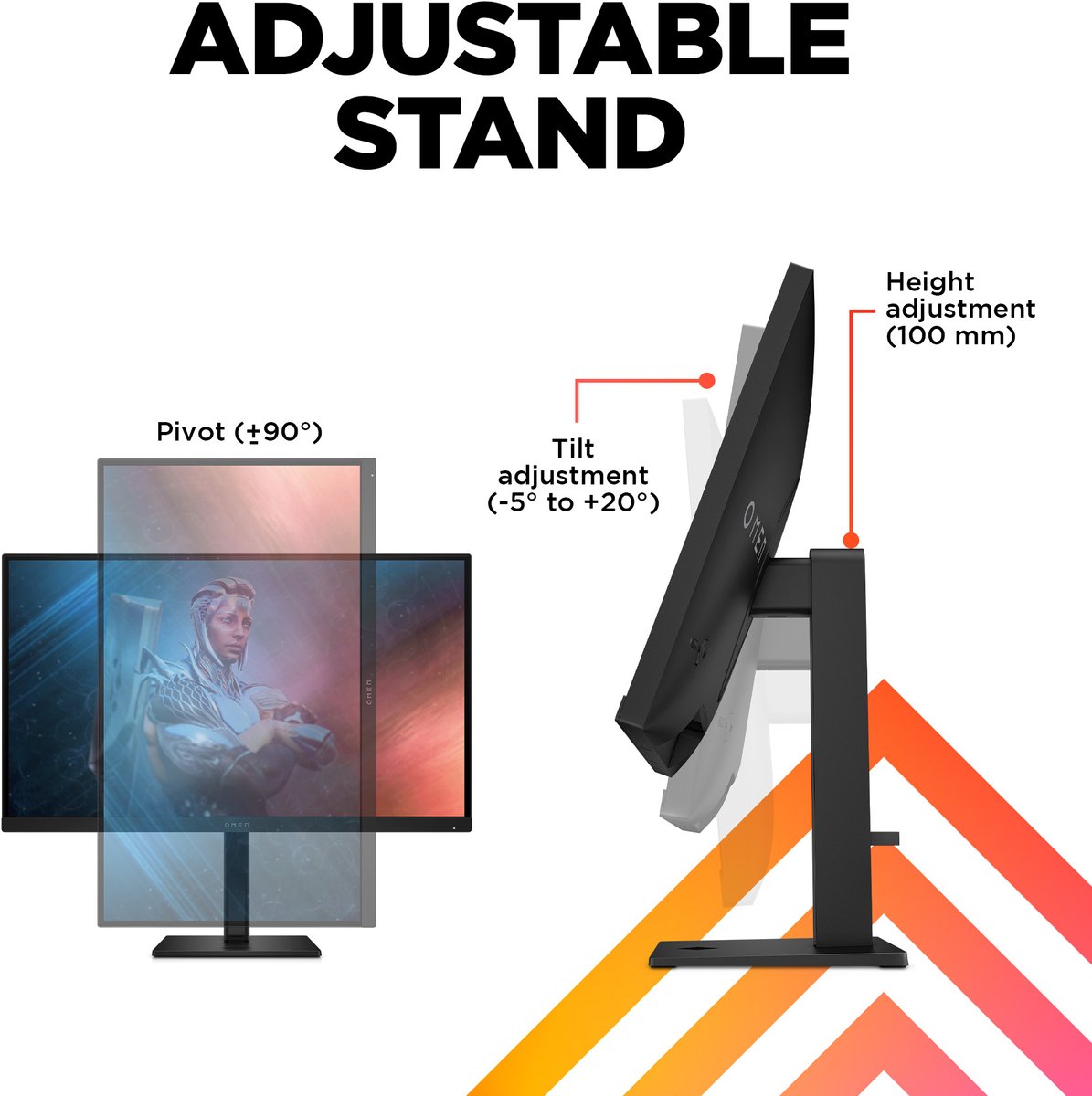 OMEN by HP 27 inch FHD 165Hz Gaming Monitor - afbeelding 9