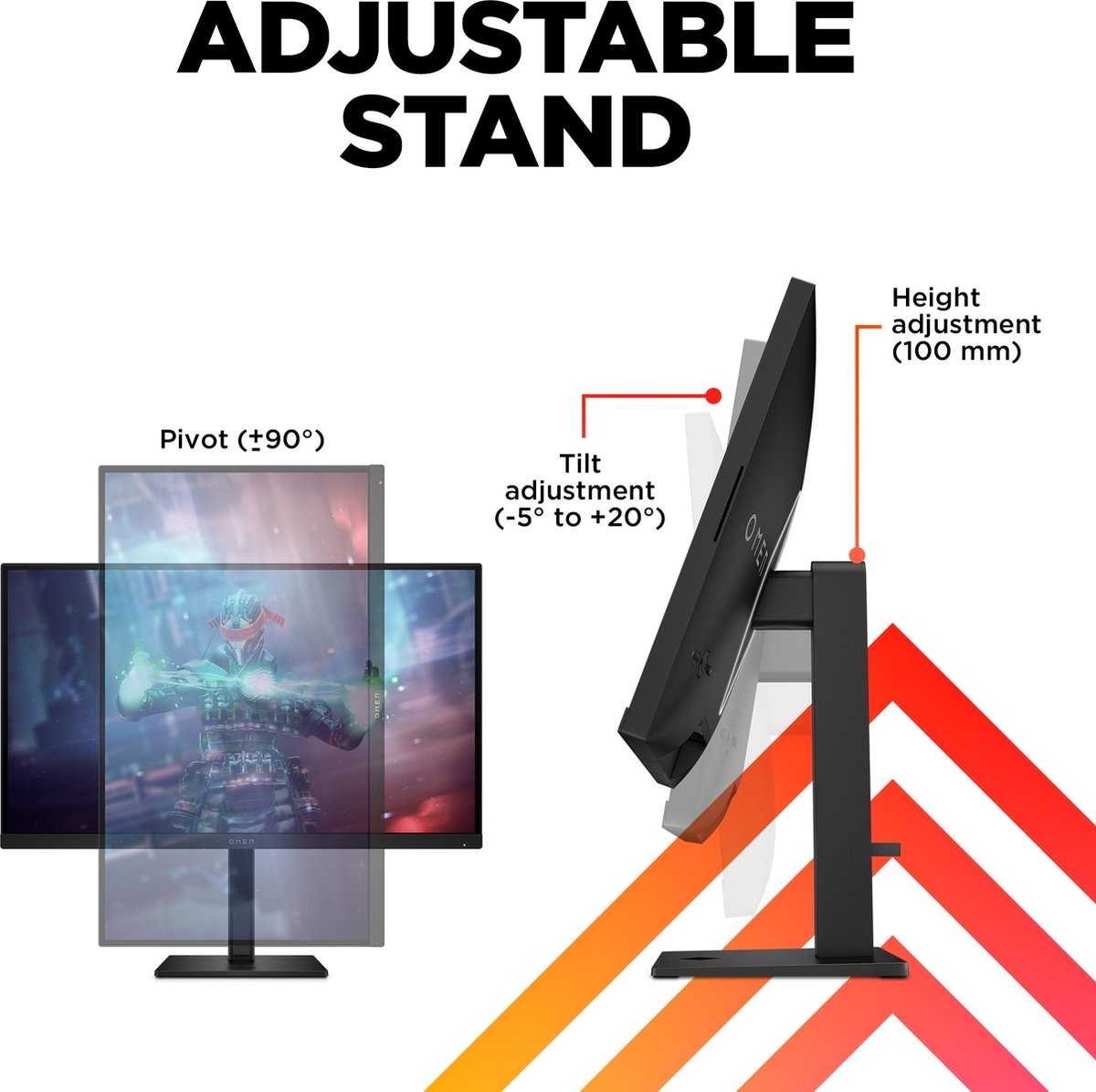 Hp Omen 27K - 4K Ips 144Hz Gaming Monitor - 27 Inch - afbeelding 6