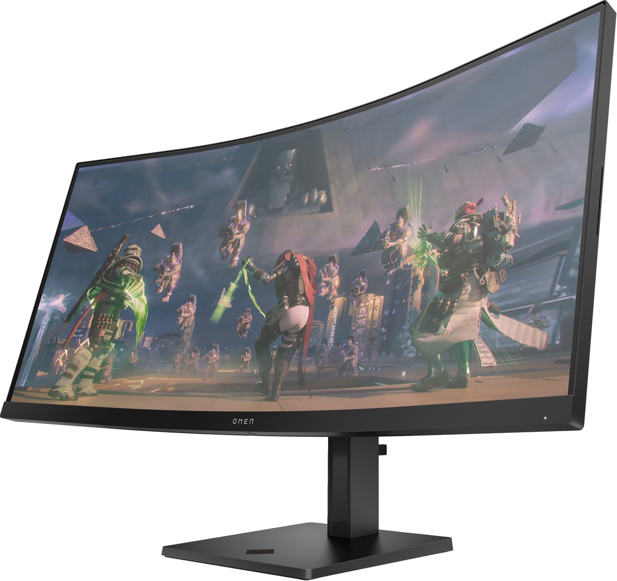 Hp Omen 34C - Qhd Va Ultrawide Curved 165Hz Gaming Monitor - 34 Inch - afbeelding 10