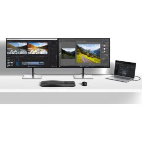 732xk Series 7 Pro 31.5-inch 4K Thunderbolt 4 Docking 31.5" Monitor (Black/Silver) - afbeelding 2