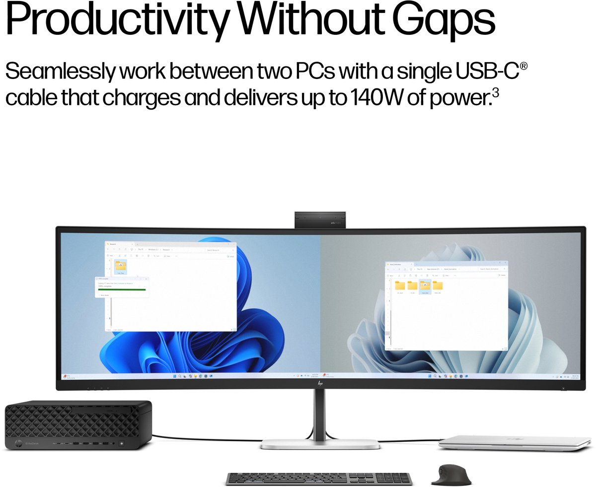 Series 5 Pro 49 inch DQHD Conferencing Monitor - 549pm - afbeelding 3