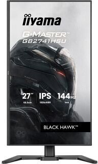 Iiyama g master black hawk gb2741hsu 2 orig - iiyama G-Master GB2741HSU-B1 Black Hawk 27" Monitor (Black)