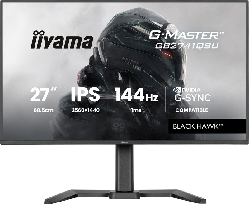 Iiyama g master black hawk gb2741qsu - iiyama G-Master GB2741QSU-B1 Black Hawk 27" Monitor (Black)