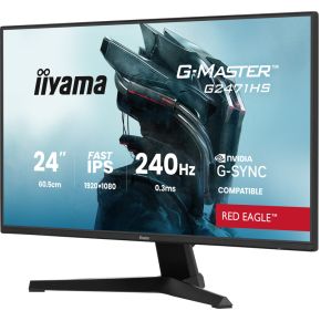 G-Master G2471Hs-B1 Red Eagle 23.8" Monitor (Black) - afbeelding 2