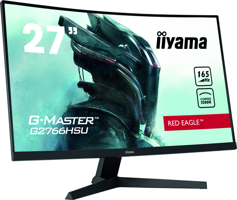 Iiyama g master g2766hsu b1 27 full 2 orig - iiyama G-Master G2766Hsu-B1 Red Eagle 165 Hz 27" Monitor (zwart)