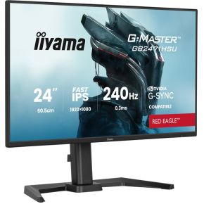 G-Master Gb2471Hsu-B1 Red Eagle 23.8" Monitor (Black) - afbeelding 2