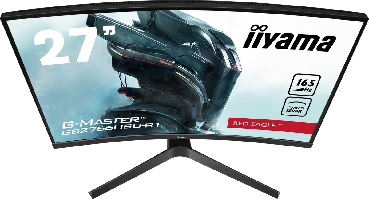 Iiyama G-Master Gb2766Hsu-B1 Red Eagle - 27 Inch - Full Hd - Va - 165 Hz - monitor - afbeelding 4