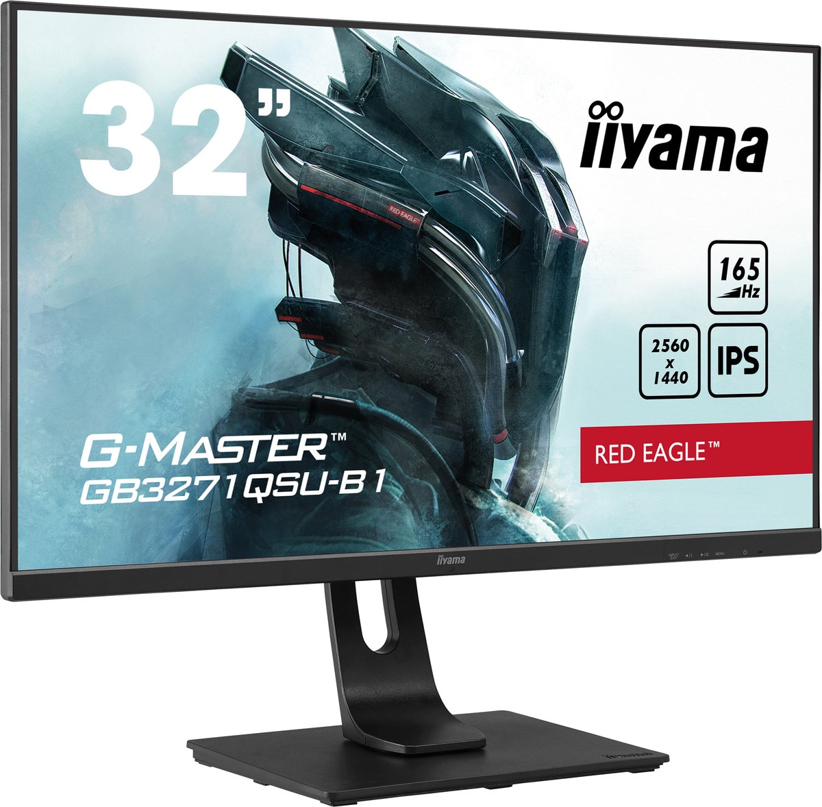 Iiyama G-Master Gb3271Qsu-B1 Red Eagle - 32 Inch - Ips - Qhd - 165Hz - 1Ms - monitor - afbeelding 10
