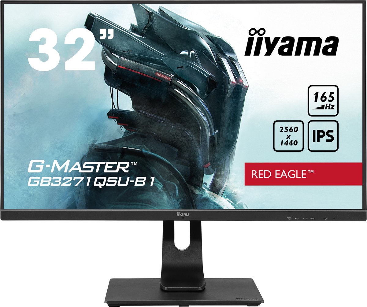 Iiyama G-Master Gb3271Qsu-B1 Red Eagle - 32 Inch - Ips - Qhd - 165Hz - 1Ms - monitor - afbeelding 7