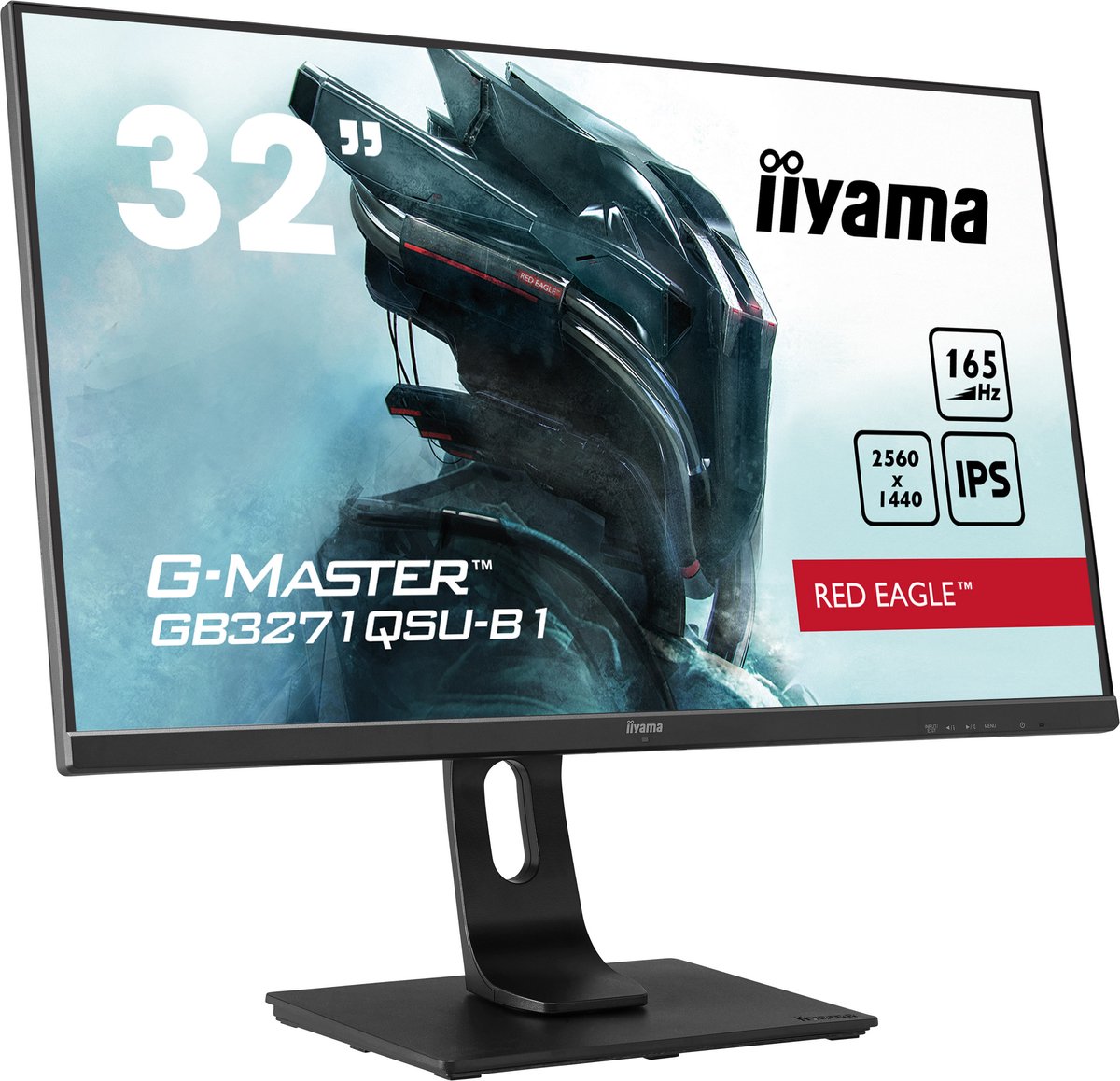 Iiyama G-Master Gb3271Qsu-B1 Red Eagle - 32 Inch - Ips - Qhd - 165Hz - 1Ms - monitor - afbeelding 8