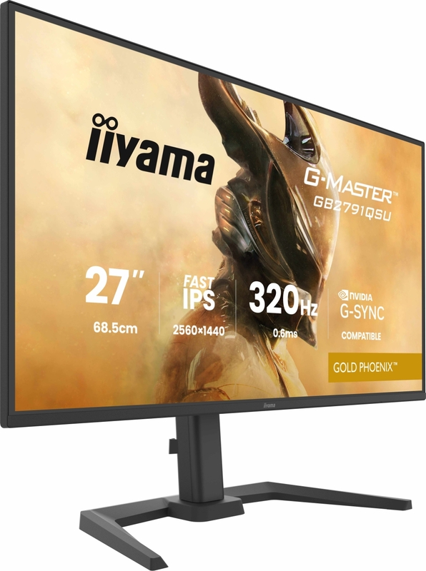 Iiyama g master gold phoenix gb2791qs 2 orig - iiyama G-Master GB2791QSU-B1 27" Monitor (Black)