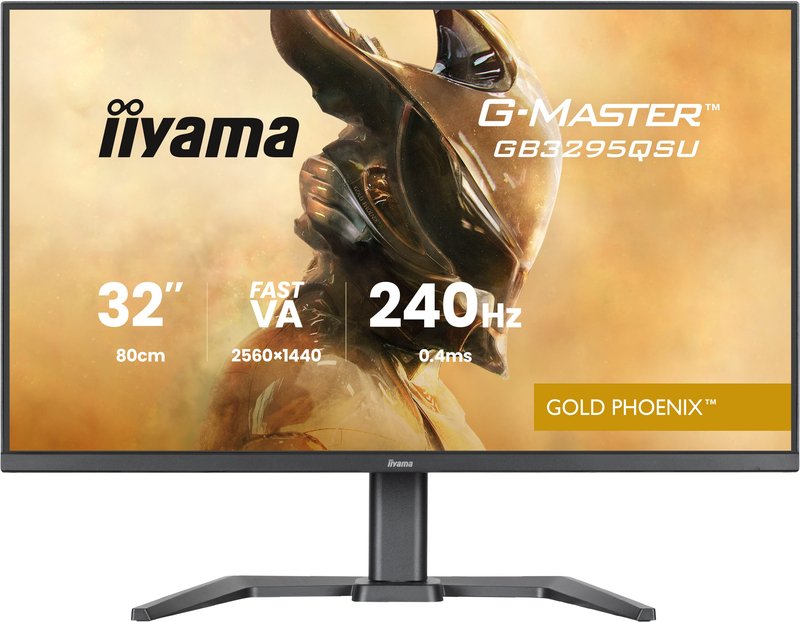 Iiyama g master gold phoenix gb3295qs - iiyama G-Master GB3295QSU-B1 Gold Phoenix 31.5" Monitor (Black)