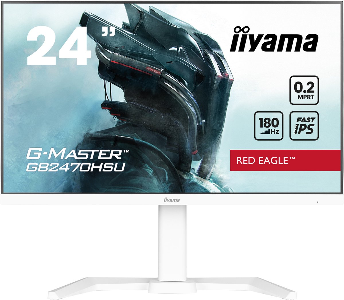 Iiyama G-Master Red Eagle Gb2470Hsu-W6 - Led-Monitor - 23.8" - 1920 X 1080 Full - afbeelding 8