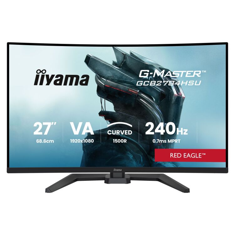 iiyama G-Master Red Eagle GCB2784HSU-B1 Curved 27" Monitor