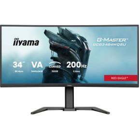 iiyama G-Master Red Eagle GCB3484WQSU-B2 Curved monitor, productafbeelding 4