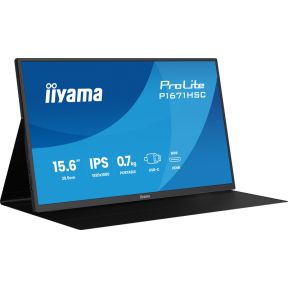 ProLite P1671HSC-B1 15.6" Monitor (Black) - afbeelding 2