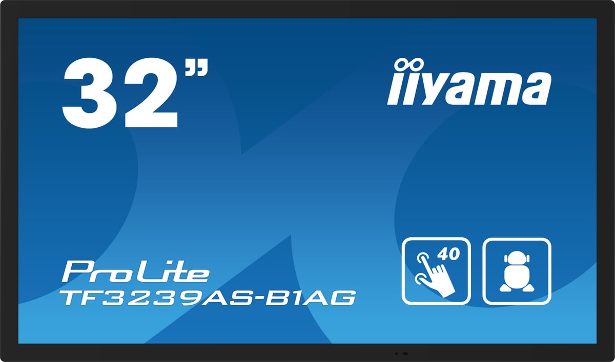 Iiyama prolite tf3239as b1ag 7 orig - iiyama Prolite Tf3239As-B1Ag 32" Monitor (zwart)