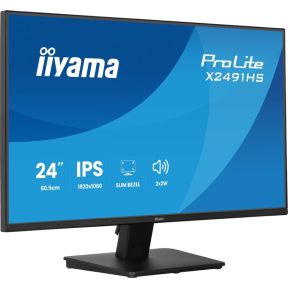 Iiyama prolite x2491hs b1 computer mo 2 orig - iiyama ProLite X2491HS-B1 23.8" Monitor (Black)