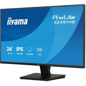 Iiyama prolite x2491hs b1 computer mo 3 orig - iiyama ProLite X2491HS-B1 23.8" Monitor (Black)