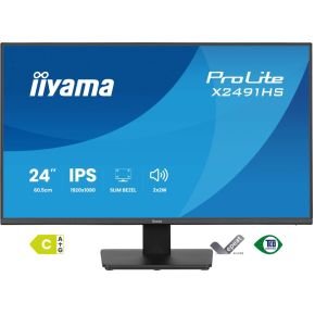 iiyama Iiyama Prolite X2491Hs-B1 - 24 Inch - Full Hd - Ips - Speakers